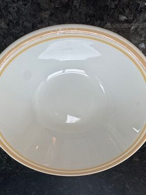 Corelle 2-Quart (10-inch) Large 2 Tone Burnt Orange  Double Rimmed Serving Bowl